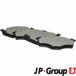  Комплект тормозных колодок,  дисковый тормоз JP GROUP 1163600710