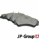  Комплект тормозных колодок,  дисковый тормоз JP GROUP 1163603310