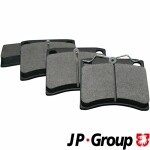  Комплект тормозных колодок,  дисковый тормоз JP GROUP 1163606610