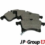  Комплект тормозных колодок,  дисковый тормоз JP GROUP 1263600410