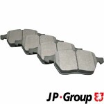  Комплект тормозных колодок, дисковый тормоз JP GROUP 1263601010