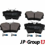  Комплект тормозных колодок, дисковый тормоз JP GROUP 1263701610