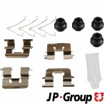  Комплектующие, колодки дискового тормоза JP GROUP 1264004010