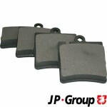  Комплект тормозных колодок, дисковый тормоз JP GROUP 1363700610