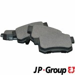  Комплект тормозных колодок,  дисковый тормоз JP GROUP 3463700410