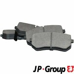  Комплект тормозных колодок, дисковый тормоз JP GROUP 3563700510