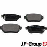  Комплект тормозных колодок,  дисковый тормоз JP GROUP 4063701110