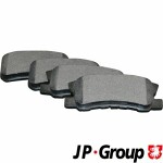  Комплект тормозных колодок,  дисковый тормоз JP GROUP 4163700310