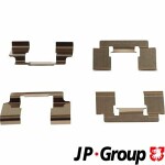  Accessory Kit,  disc brake pad JP GROUP 4364003510