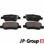  Brake Pad Set,  disc brake JP GROUP 4863701010
