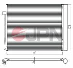 JPN  Condenser,  air conditioning 60C9082-JPN