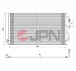 JPN  Condenser,  air conditioning 60C9088-JPN