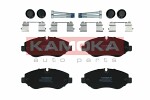 KAMOKA  Комплект тормозных колодок,  дисковый тормоз JQ1012087