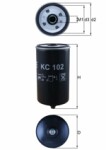 KNECHT  Kütusefilter KC 102