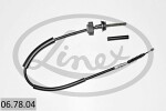 LINEX  Cable Pull,  parking brake 06.78.04