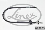 LINEX  Cable Pull,  parking brake 06.78.05