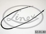 LINEX  Тросик,  cтояночный тормоз 32.01.80
