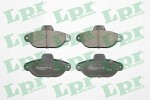 LPR  Комплект тормозных колодок,  дисковый тормоз 05P1191