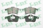 LPR  Комплект тормозных колодок,  дисковый тормоз 05P1197