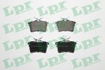 LPR  Brake Pad Set,  disc brake 05P1500