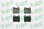 LPR  Brake Pad Set,  disc brake 05P317