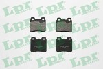 LPR  Brake Pad Set,  disc brake 05P333