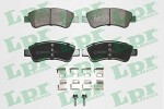 LPR  Brake Pad Set,  disc brake 05P802K