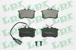 LPR  Brake Pad Set,  disc brake 05P980