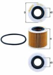 MAHLE  Oil Filter OX 416D1