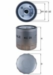 MAHLE  Fuel Filter KC 20