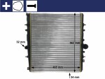 MAHLE  Radiator,  engine cooling BEHR CR 1437 000S
