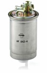 MANN-FILTER  Топливный фильтр WK 842/4