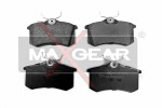 MAXGEAR  Комплект тормозных колодок,  дисковый тормоз 19-0429