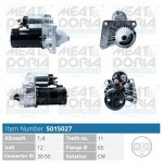 MEAT & DORIA  Käynnistinmoottori 12V 5015027