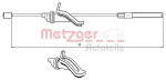 METZGER  Cable Pull,  parking brake 10.5369