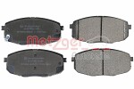 METZGER  Brake Pad Set,  disc brake 1170999