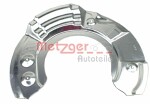 METZGER  Splash Guard,  brake disc GREENPARTS 6115159