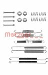 METZGER  Комплектующие,  тормозная колодка GREENPARTS 105-0726