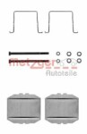 METZGER  Комплектующие,  колодки дискового тормоза 109-1053