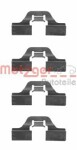 METZGER  Комплектующие,  колодки дискового тормоза GREENPARTS 109-1211