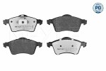  Brake Pad Set,  disc brake MEYLE-PD: Advanced performance and design. 025 218 8319/PD