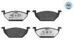  Brake Pad Set,  disc brake MEYLE-PD: Advanced performance and design. 025 231 3019/PD