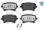  Brake Pad Set,  disc brake MEYLE-PD: Advanced performance and design. 025 233 2617/PD