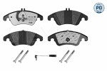  Brake Pad Set,  disc brake MEYLE-PD: Advanced performance and design. 025 243 1019/PD