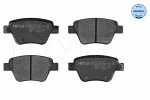  Brake Pad Set,  disc brake MEYLE-ORIGINAL: True to OE. 025 245 6317