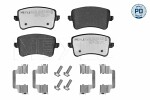  Brake Pad Set,  disc brake MEYLE-PD: Advanced performance and design. 025 246 0617-2/PD