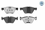  Brake Pad Set,  disc brake MEYLE-PD: Advanced performance and design. 025 246 9719/PD