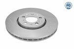  Тормозной диск MEYLE-PD: Advanced performance and design. 183 521 1051/PD