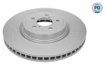  Тормозной диск MEYLE-PD: Advanced performance and design. 34-15 521 0009/PD