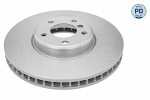  Тормозной диск MEYLE-PD: Advanced performance and design. 383 521 0010/PD